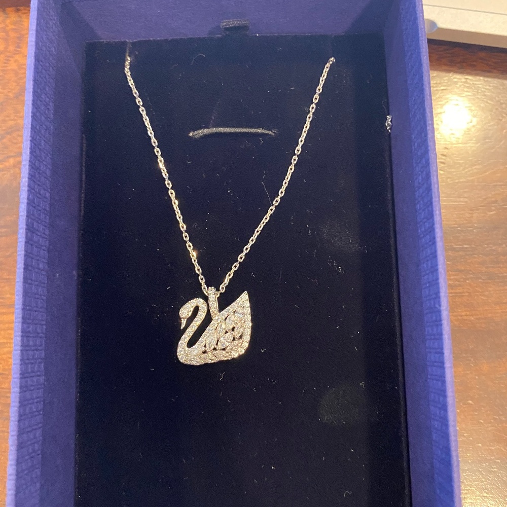Swarovski Swan Lake Pendant